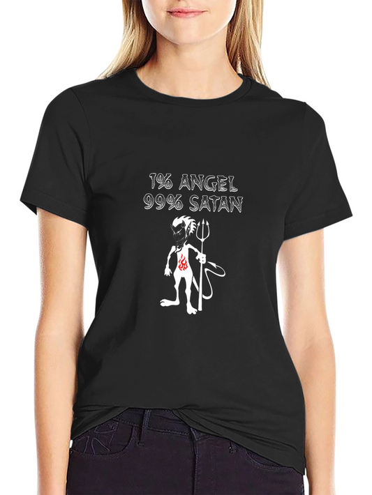 1% Angel 99% Satan Graphic Tee