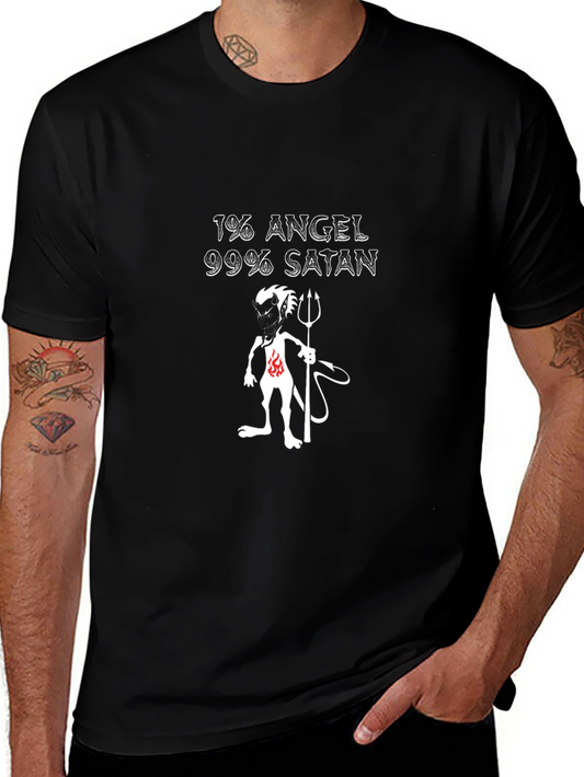 1% Angel 99% Satan Graphic Tee